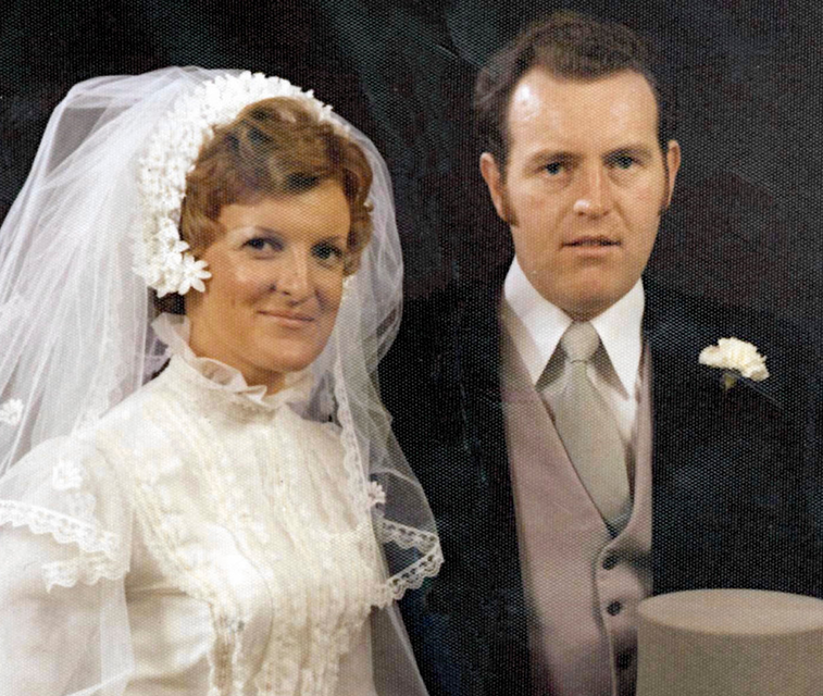 Catherine Nevin with husband Tom whom she had murdered Photo: COLLINS DUBLIN