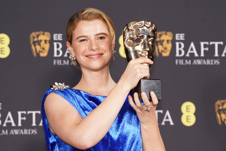 Jessie Buckley has been a juggernaut through awards season (Ian West/PA)