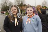 thumbnail: Gracie and Maisie Byrne at the Arklow parade.