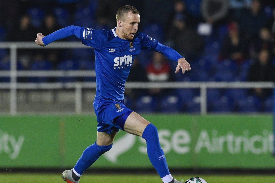 Karolis Chvydoukas en el juego de Waterford en 2019. Foto: Matt Brown/Sportsville