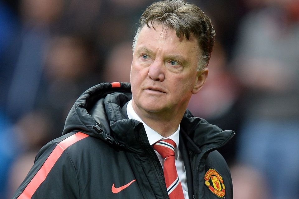 Louis van Gaal's Manchester United side are 11 points adrift of Chelsea in the Barclays Premier League