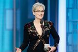 thumbnail: Golden moment: Meryl Streep delivered a masterclass in speech making at the Golden Globes ceremony without even naming names