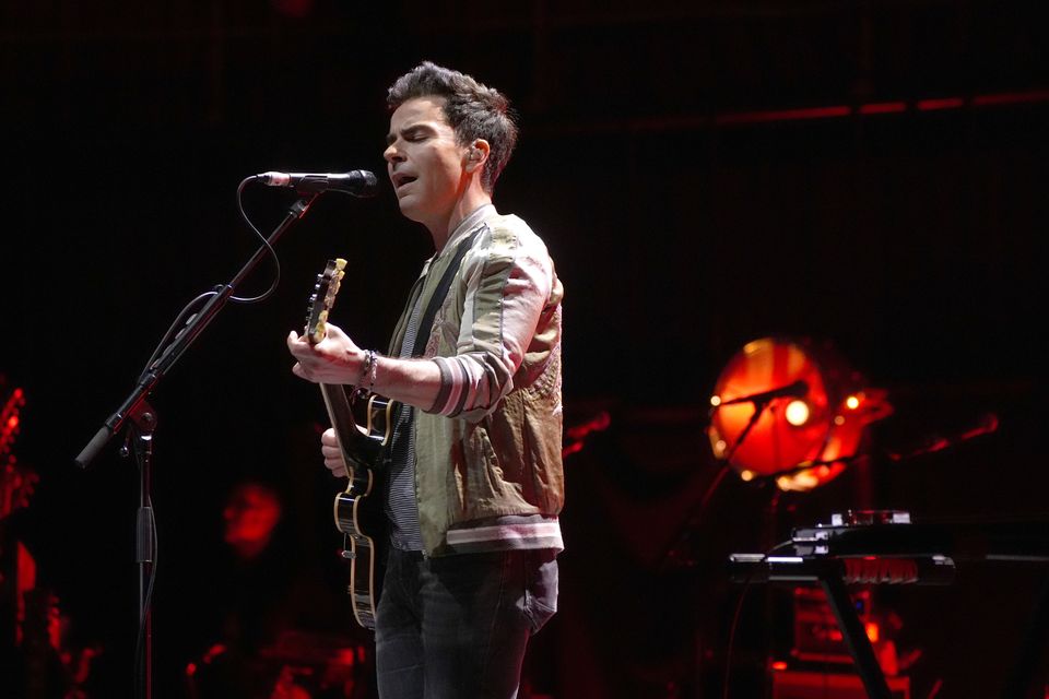 Kelly Jones, on stage for a celebration of 24 Years of gigs for the Teenage Cancer Trust, at the Royal Albert Hall (Ian West/PA)