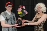 thumbnail: James O'Donoghue and Grace King are appearing in the Coláiste Rís production of the musical 'Little Shop of Horrors' in Táin Arts Centre, 1st-3rd May. Photo: Aidan Dullaghan/Newspics