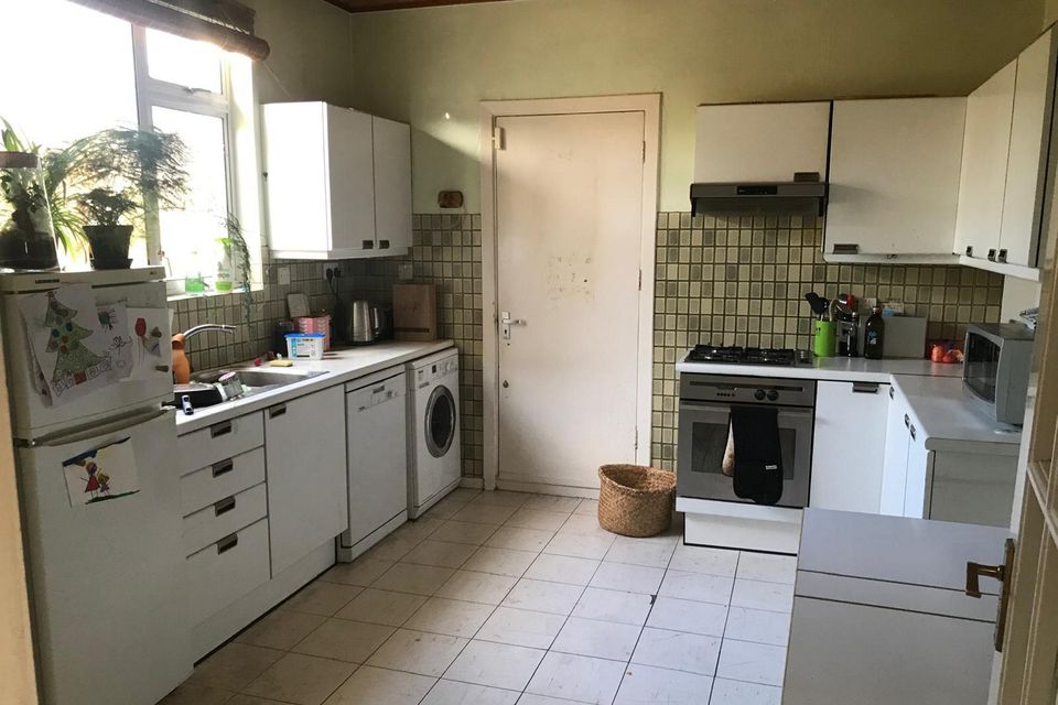 The kitchen before the renovation