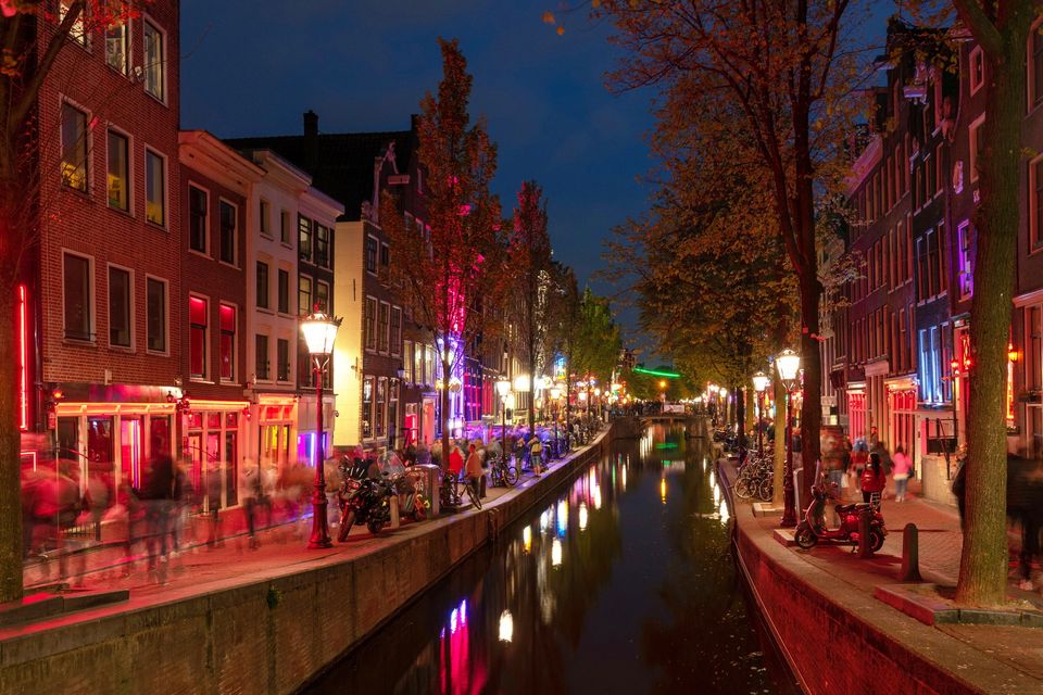 Amsterdam's red light district. Photo: Getty