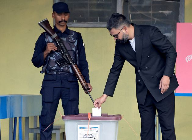 Rapper (35) heads for landslide victory in  Nepalese election