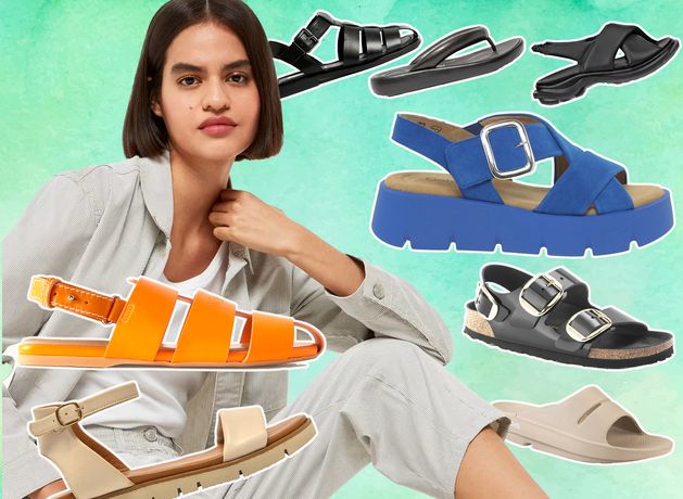 10 of the best: stylish sandals that won’t hurt your feet