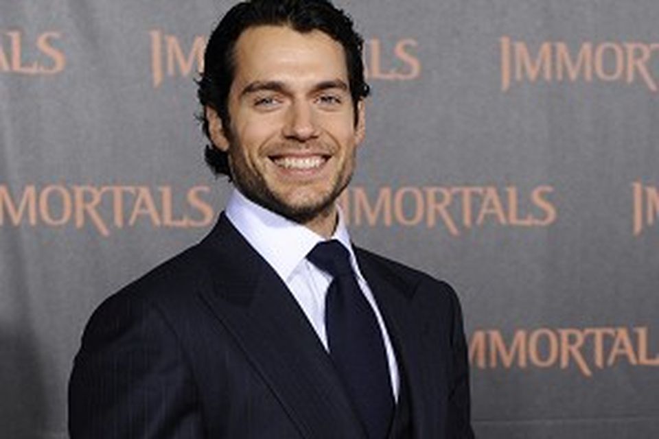 Henry Cavill & Luke Evans: 'Immortals' Premiere Guys: Photo