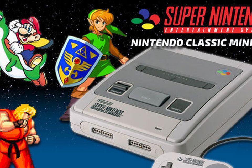  Nintendo SNES and NES Classic Mini Console Bundle : Video Games