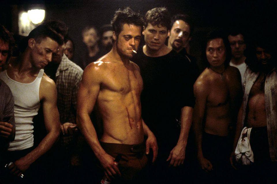 Brad Pitt symbolises toxic masculinity in 'Fight Club'