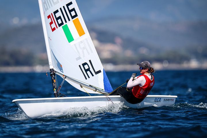 Three Irish boats qualify for medal races with Eve McMahon top of dinghy standings at French Sailing Grand Slam