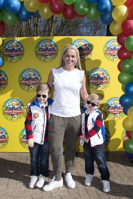 Jennifer Ellison attending the launch of two new attractions at CBeebies Land at the Alton Towers Resort (Anthony Devlin/PA Wire)