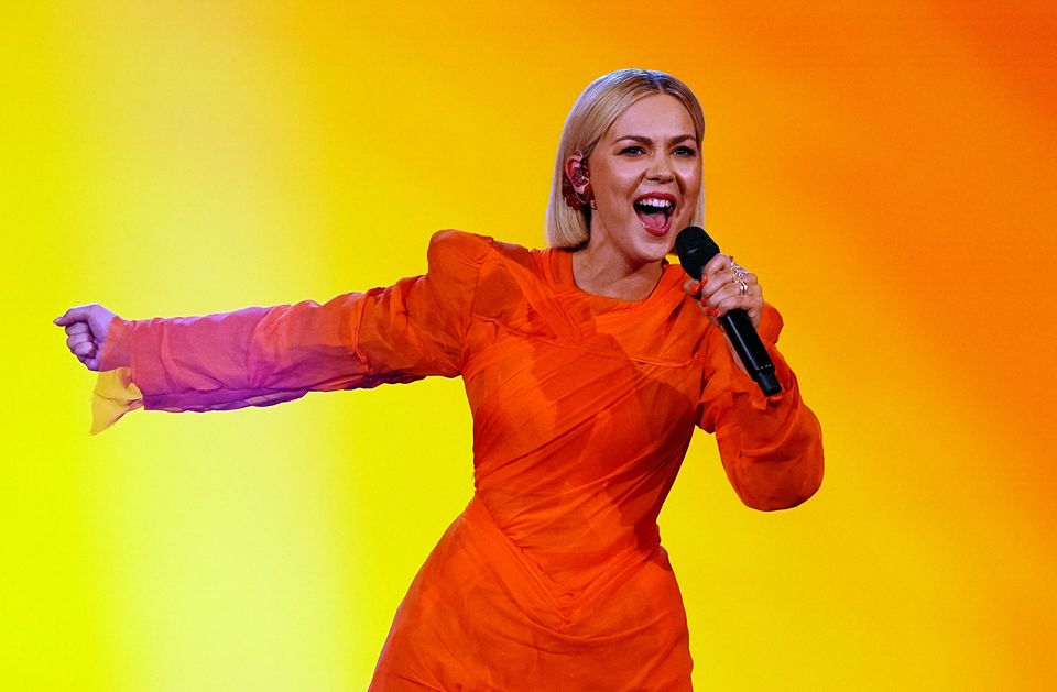 Lithuania entrant Monika Linkyte (Aaron Chown/PA)