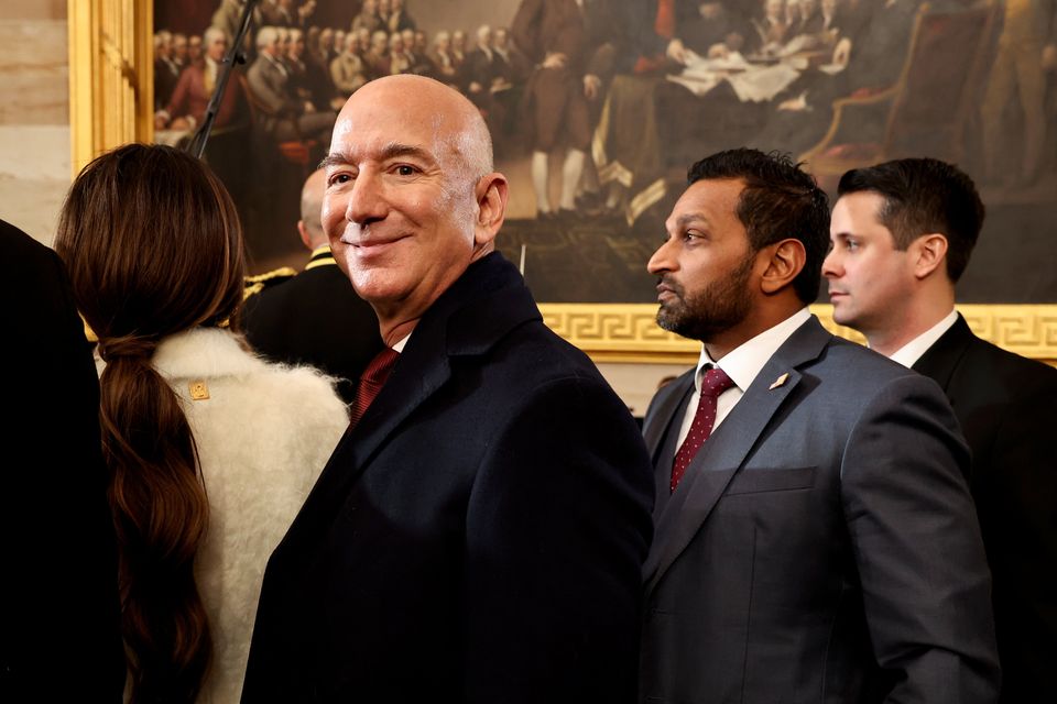 Amazon founder Jeff Bezos has been close to US president Donald Trump but their relationship may be under strain. Photo: Getty Images