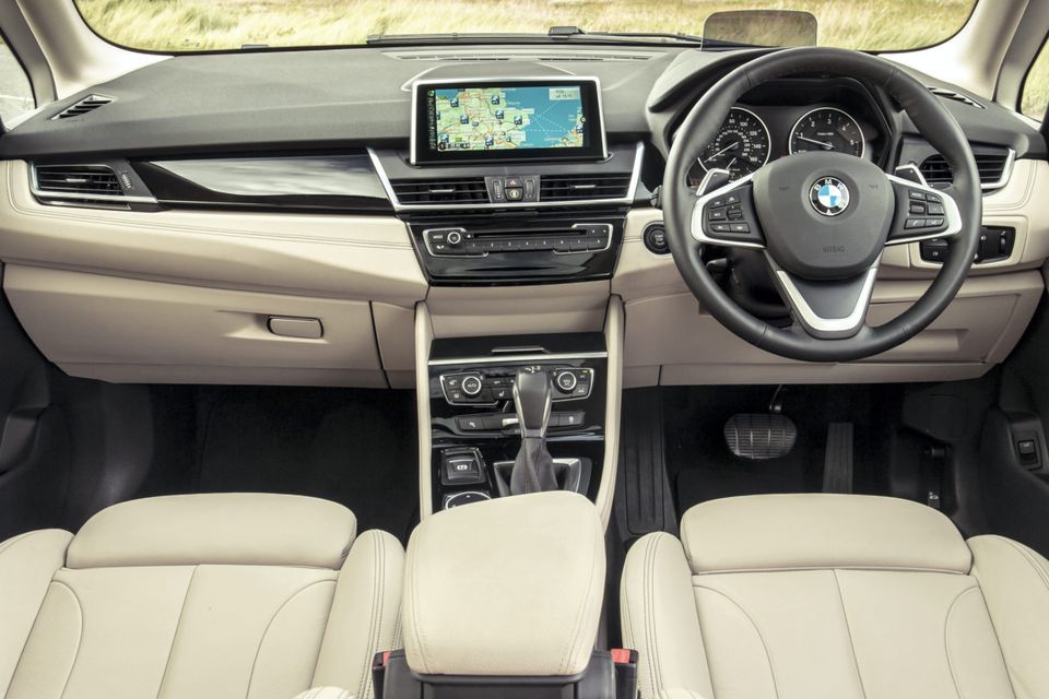 Compact: BMW Active's interior.