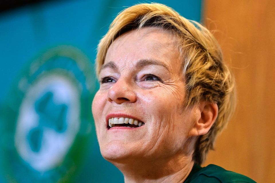 Manager Vera Pauw will lead the Ireland team to two friendlies against the USA in Austin, Texas and St Louis, Missouri. Photo: Sportsfile