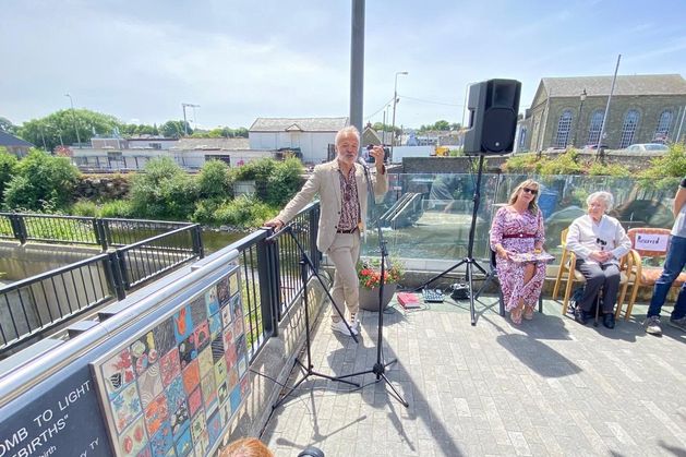 Graham Norton unveils memorial in his native Bandon to those who died in the Covid-19 pandemic