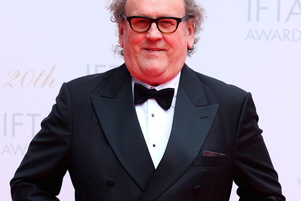 Colm Meaney on the red carpet ahead of the 20th Irish Film and Television Academy (IFTA) Awards ceremony at the Dublin Royal Convention Centre. Photo: Damien Eagers/PA Wire