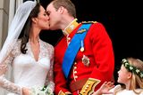 thumbnail: File photo dated 29/04/2011 of Duke and Duchess of Cambridge kissing on the balcony of Buckingham Palace, London, following their wedding at Westminster Abbey