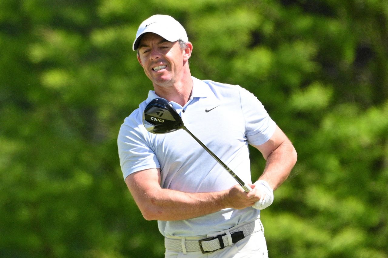 Rory McIlroy rues slow back nine as Robert MacIntyre streaks clear in ...