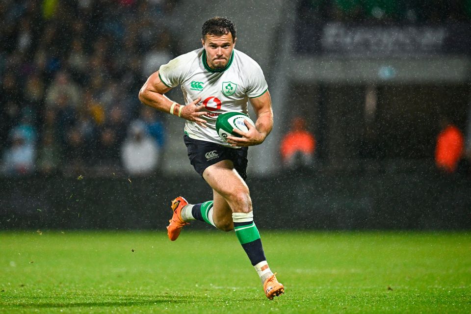 Las posibilidades de Jacob Stockdale de jugar con Irlanda en este Mundial de Rugby se reducen aún más