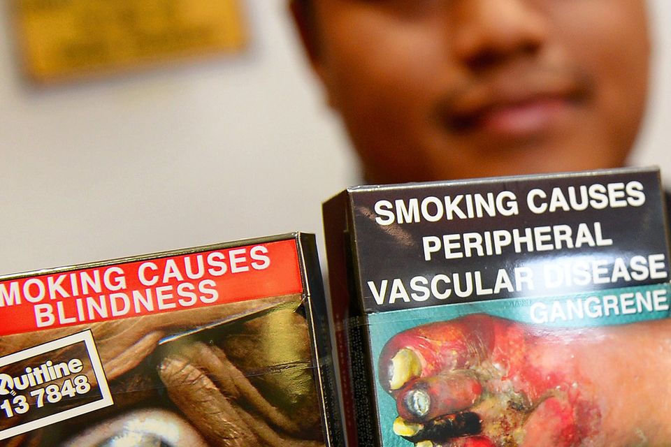 Packing a punch: Graphic health warnings on Australian cigarette packaging