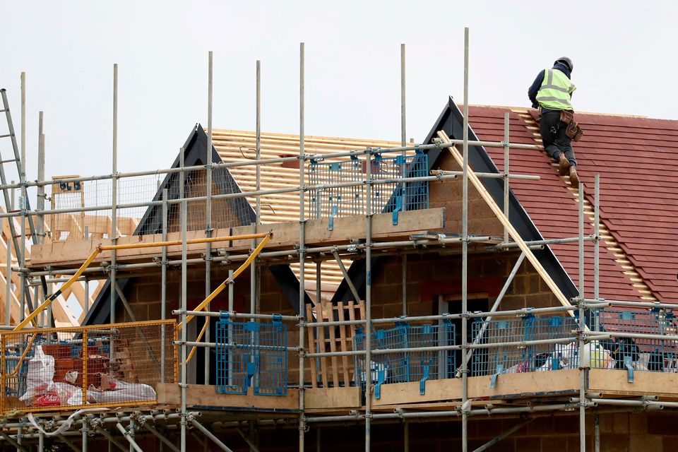 The Programme for Government has a five-year social housing build target of 50,000, which remarkably is some 10,000 less than Fine Gael’s target in its election manifesto weeks earlier. Photo: Gareth Fuller/PA Wire