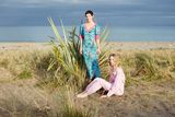 thumbnail: 'Erin' silk dress, €460, and 'Niamh' jumpsuit in cotton canvas, €340, feri.ie. Photo: Johnny McMillan