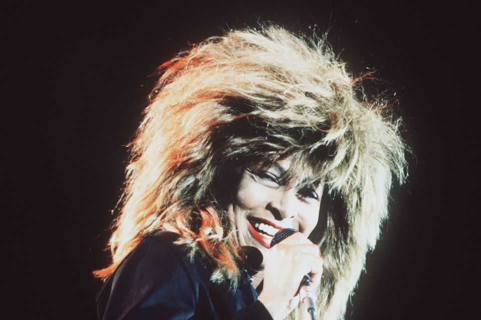 Rock star Tina Turner in concert in Scotland (PA)