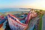 thumbnail: The rollercoaster at Santa Cruz. Photo: Visit Santa Cruz County/Beach Boardwalk/PA.