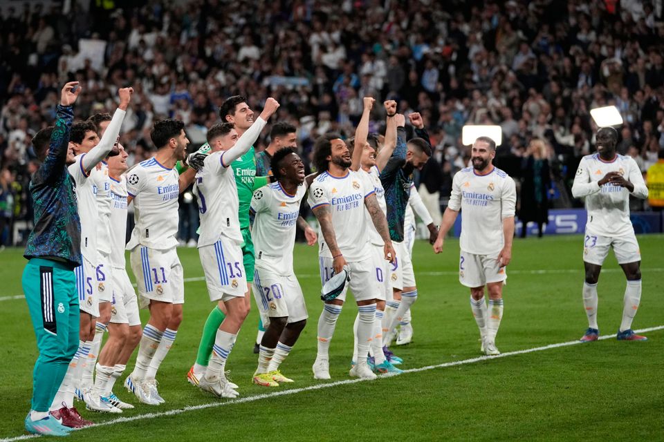 Real Madrid grabs advantage in first-leg of Champions League