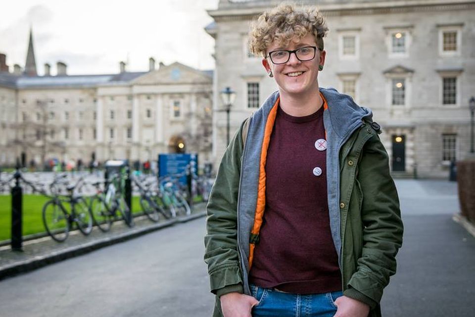 Oscar O'Leary Fitzpatrick opened up about telling his parents he was transgender. Photo via Facebook (Humans of Dublin)