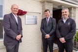 thumbnail: Director of Service and Social Development with Wicklow County Council, Michael Nicholson, Cllr Pat Kennedy and chairperson of the Ballinaclash Community Association, TJ Carter.
