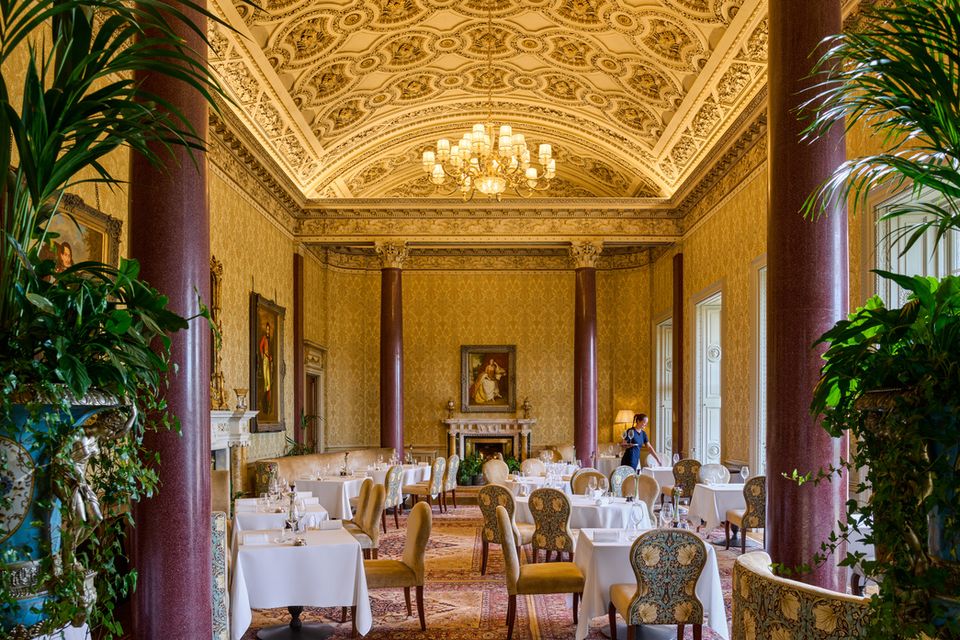 Carton House dining experience in the Morrison Room, on April 25, dinner will be €140 per person, with an optional wine pairing available for €95, see cartonhouse.com