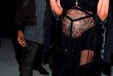 thumbnail: Rapper Kanye West (L) and television personality Kim Kardashian attend the Givenchy fashion show during Spring 2016 New York Fashion Week at Pier 26 at Hudson River Park on September 11, 2015 in New York City.  (Photo by Michael Loccisano/Getty Images)