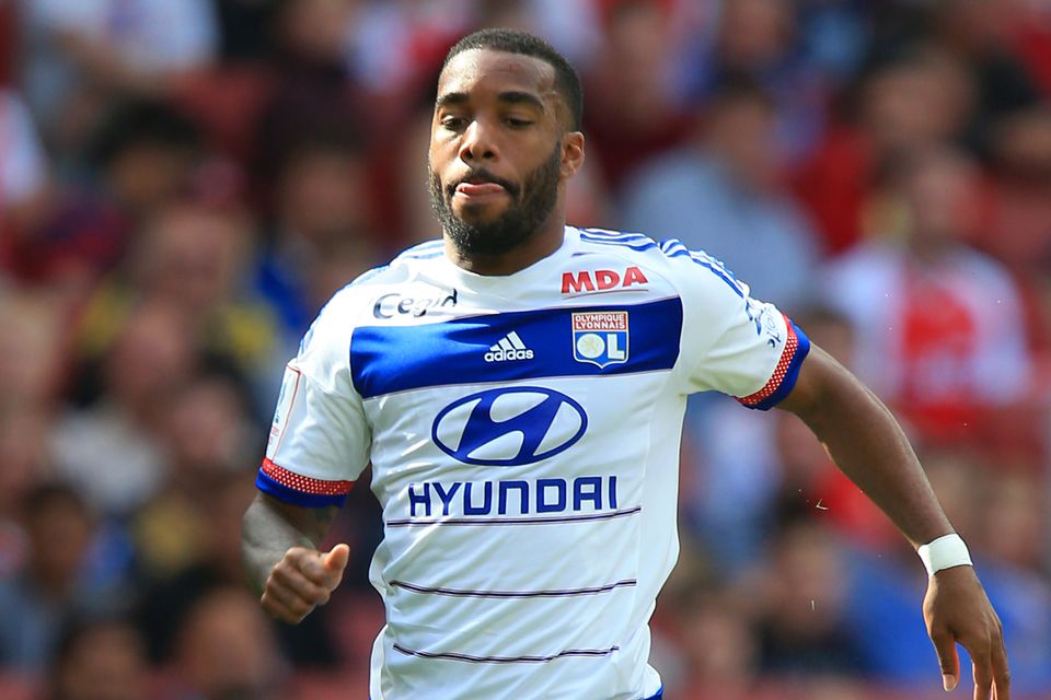 France striker Alexandre Lacazette, pictured, is close to signing for Arsenal from Lyon