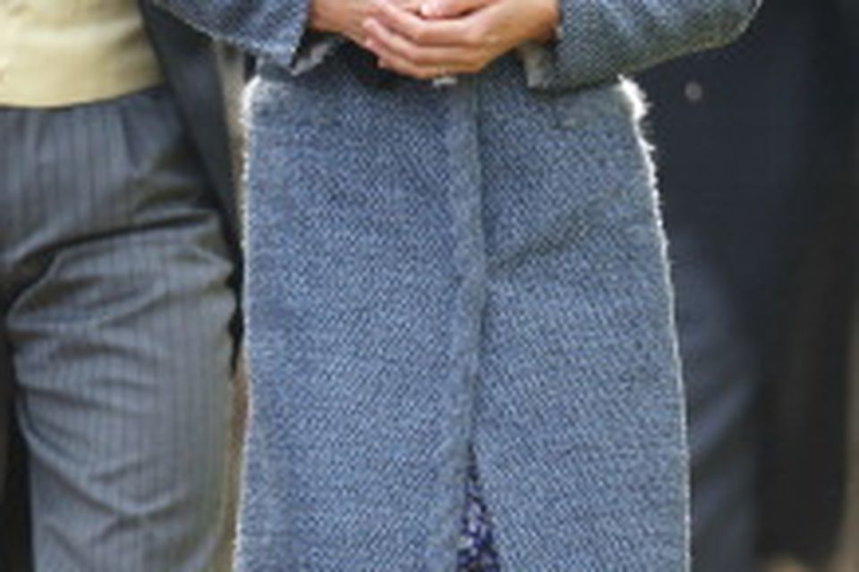 She famously wore the same Missoni coat dress as another guest at a wedding in March of this year