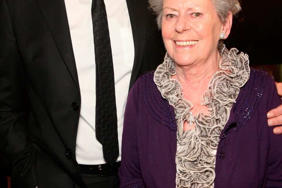Liam with his mother Kathleen