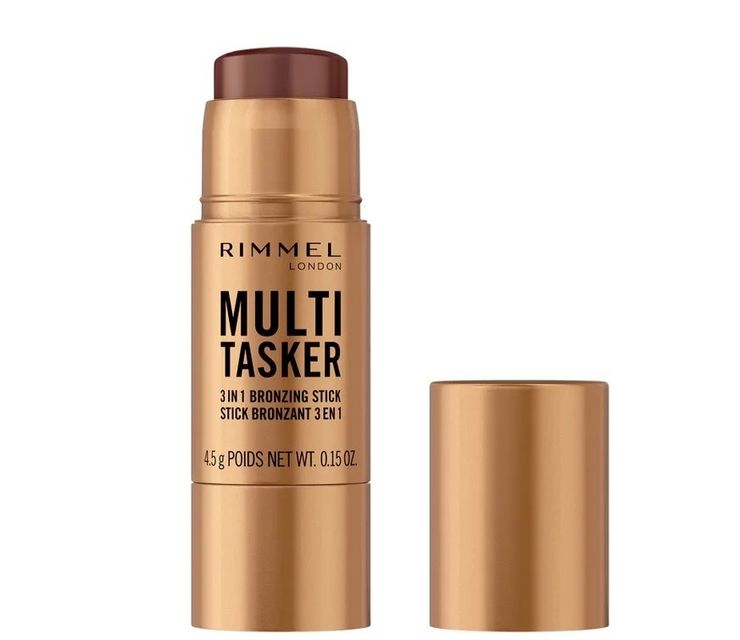 ​Rimmel London Multitasker 3-in-1 Bronzer Stick, €15.99, Boots; available nationwide