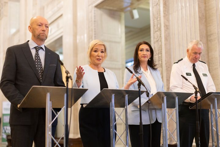 Stormont leaders ‘united in condemnation’ after car bomb in Belfast