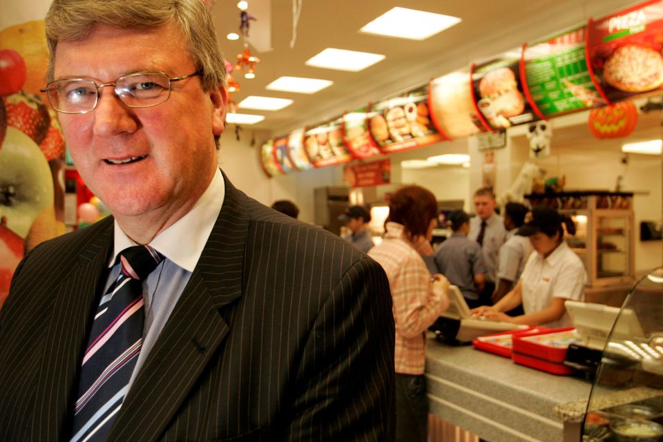 Pat McDonagh inside the O'Connell Street branch of Supermacs.  Picture; Gerry Mooney