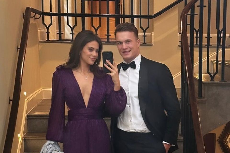 Josh van der Flier and Sophie de Patoul. Photo: Instagram/Sophie de Patoul.