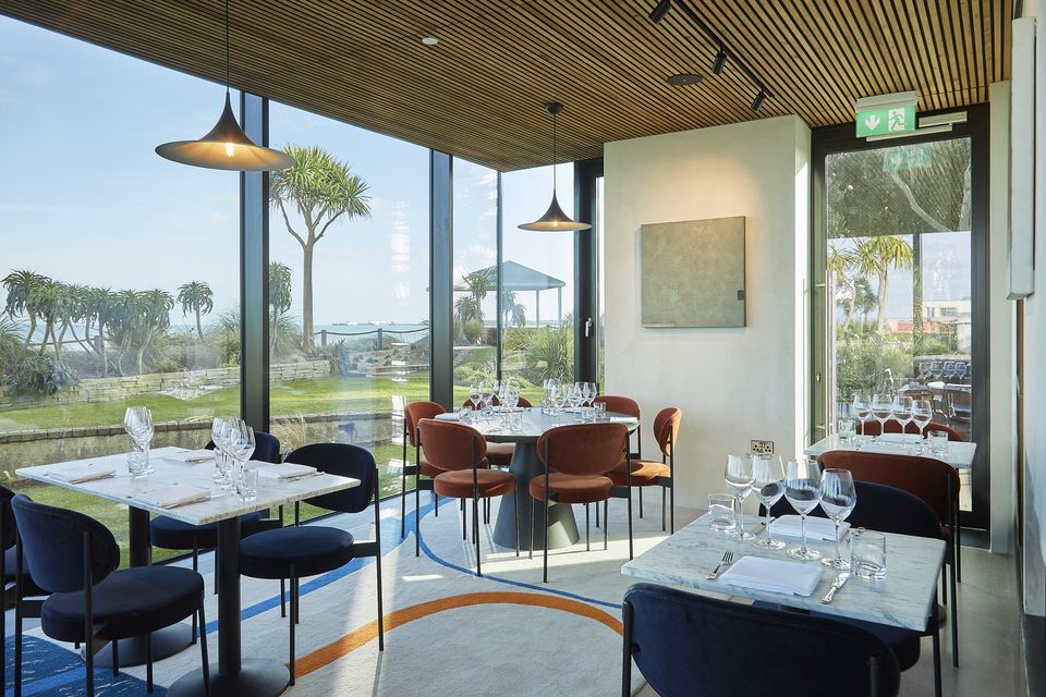 The Sea Rooms restaurant at Kelly's Resort in Co Wexford. Photo: Ger Lawlor