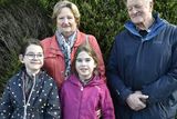 thumbnail: Isabella and Laura Doyle with grandparents Mary and Martin O'Connor.