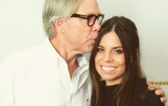 Ally Hilfiger pictured with her father Tommy Hilfiger. Photo Instagram: @AllyHilfiger