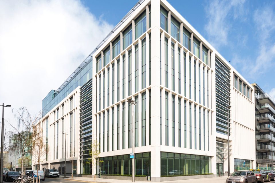 Buoyant market: 5 Hanover Quay office block was the largest deal in the third quarter