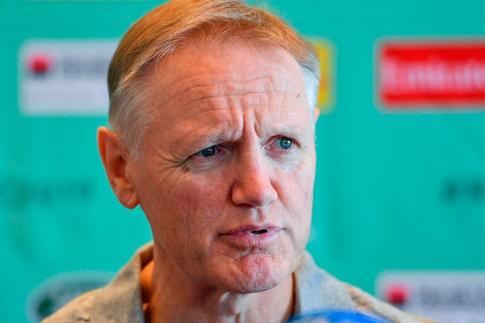 Joe Schmidt. Photo by Brendan Moran/Sportsfile