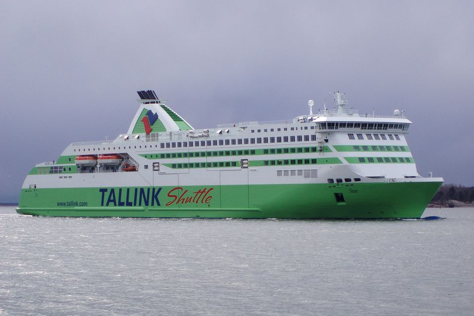 The MS Star which will be transformed into the Irish Ferries 'Oscar Wilde' to operate on the Rosslare to Pembroke route from June.
