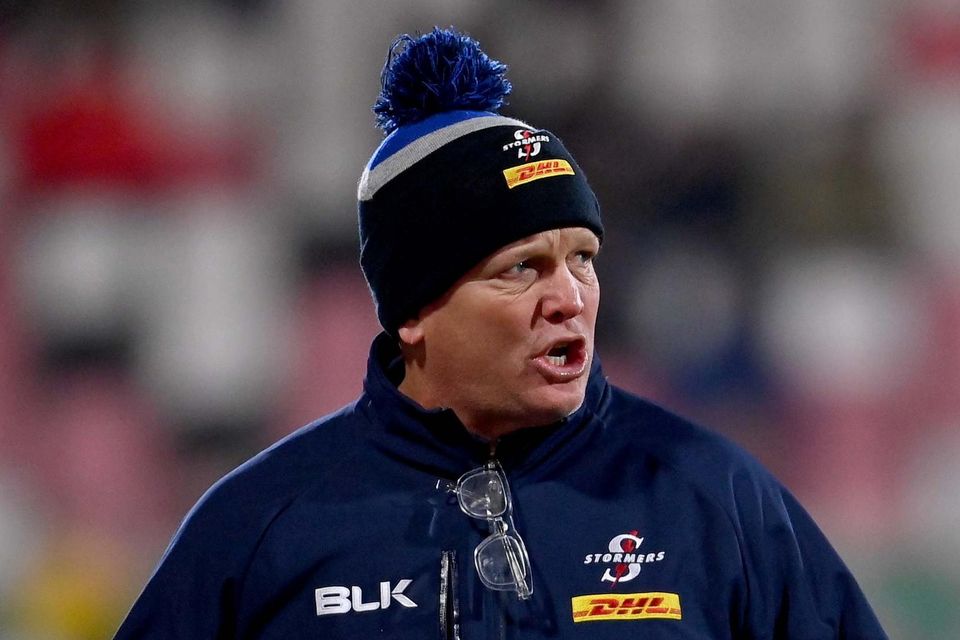 Stormers head coach John Dobson is bringing a strong squad to face Leinster. Photo: Ramsey Cardy/Sportsfile